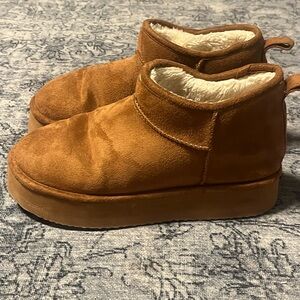 Madden Girl G-Bondi plush fur lined boots